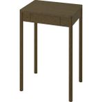 IKEA Kahverengi Modern Çalışma Masası 75X60 cm