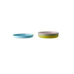 IKEA Kalas Tabak Seti, Pastel Tonlar (6 Adet) Her Biri Farklı Renk