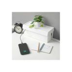 IKEA Kaliteli Kablo Düzenleme Kutusu 32x14x12 Cm Kapaklı Beyaz