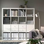 IKEA KALLAX açık raf ünitesi beyaz - 19278328