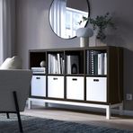 IKEA KALLAX açık raf ünitesi venge-beyaz - 09442678