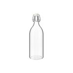 IKEA kapaklı, dayanıklı, meşrubat, su şişesi, cam, 1 lt