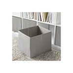 IKEA Kare Düzenleme Kutusu 33x38x33 Cm İkea Saklama Kutusu Açık Gri Düzenleyici Kutu