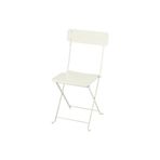 IKEA katlanabilir sandalye, kırık beyaz, mindersiz