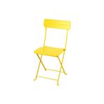 IKEA katlanabilir sandalye, parlak sarı, mindersiz