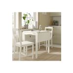 IKEA katlanır mutfak masası, beyaz, 2-4 kişilik, katlanabilir, 55/82/109x74 cm