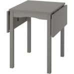 IKEA Katlanır Mutfak Masası, Gri, 2-4 Kişilik, Katlanabilir, 55/82/109 x 74 cm Yükseklik: 75 cm - Tek Ebat