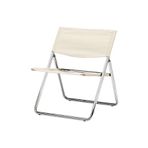 IKEA katlanır sandalye, paslanmaz çelik-bej
