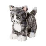 IKEA Kedi Yumuşak Gri Beyaz Meridyendukkan Peluş Oyuncak
