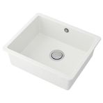 IKEA KILSVIKEN/LILLVIKEN tek gözlü eviye beyaz - 09579218