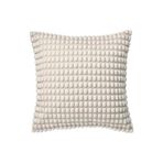 IKEA Kırlent Kılıfı 50x50 cm, Puantiye Temalı, Kırık Beyaz