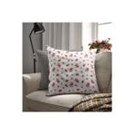 Ikea Kırlent Kılıfı, Beyaz-Kırmızı, 50X50 Cm İç Minder Ayrı Satılır.