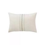 IKEA kırlent kılıfı, kırık beyaz, 40x58 cm, nakışlı-el işlemeli 1T1D11FG