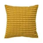IKEA Kırlent Kılıfı Koyu Sarı-Hardal Renk 50X50 cm Ev Tekstili - 50 x 50 cm