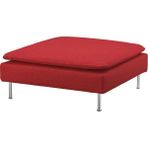 IKEA Kırmızı Modern Kanepe - Puf