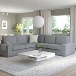 IKEA KIVIK 4'lü köşe kanepe tibbleby bej-gri - 29440471