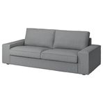 IKEA Kivik Tibbleby Bej-Gri 3'lü Kanepe