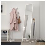 IKEA KNAPPER ayaklı boy aynası beyaz - 00396242
