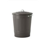 IKEA Knodd Çöp Kutusu 40L kapaklı gri