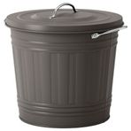 IKEA Knodd Gri 16 lt Çöp Kutusu