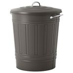 IKEA Knodd Gri 40 lt Çöp Kutusu