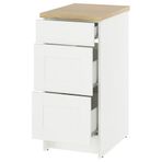 IKEA KNOXHULT çekmeceli alt dolap dekoratif beyaz - 50603970