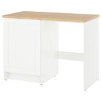 IKEA KNOXHULT kapaklı ve nişli alt dolap dekoratif beyaz - 80604242