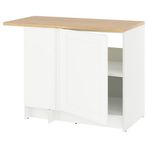 IKEA KNOXHULT köşe alt dolap dekoratif beyaz - 70603974