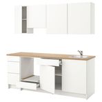 IKEA KNOXHULT mutfak dolabı kombinasyonu beyaz - 08783001