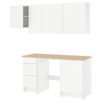 IKEA KNOXHULT mutfak dolabı kombinasyonu beyaz - 19581428