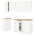 IKEA KNOXHULT mutfak dolabı kombinasyonu beyaz - 39581432