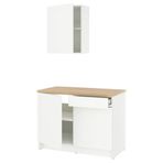 IKEA KNOXHULT mutfak dolabı kombinasyonu dekoratif beyaz - 89581123