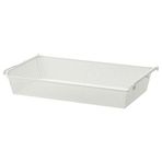 IKEA KOMPLEMENT raylı tel sepet beyaz - 39010994