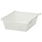 IKEA KOMPLEMENT raylı tel sepet beyaz - 59010988