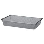 IKEA KOMPLEMENT raylı tel sepet koyu gri - 09010995