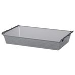IKEA KOMPLEMENT raylı tel sepet koyu gri - 29010980