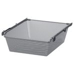 IKEA KOMPLEMENT raylı tel sepet koyu gri - 49010979