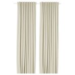 IKEA KORGMOTT karartma perde/2 kanat bej - 50597158