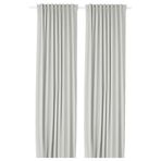 IKEA KORGMOTT karartma perde/2 kanat beyaz - 40597149