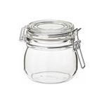 IKEA Korken Cam 0,5 lt Kapaklı Cam Kavanoz