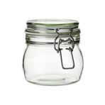 IKEA Korken Çay, Kahve ,şeker Ve Reçel Için Cam Kavanoz 0.5 Lt ( 3 Lü Set )