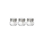 IKEA Korken Kapaklı Kavanoz Cam 3 Adet 13 Cl Korken Kavanoz 3lü