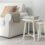 IKEA KRAGSTA sehpa seti beyaz - 20299829