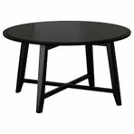 IKEA Kragsta Siyah 90 cm Orta Sehpa