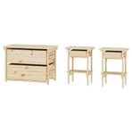 IKEA KRONÖREN yatak odası seti çam - 89618032