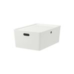 IKEA Kuggıs Beyaz 37x54x21 cm Kapaklı Kutu