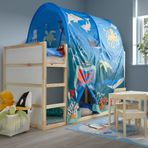 IKEA KURA yatak tentesi mavi - 40528448