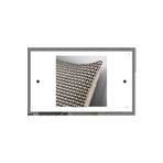 IKEA KUSTFLY 50x50 cm Bej Siyah Kırlent Kılıfı