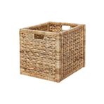 IKEA Labbsal Doğal Sepet, Su Sümbülü 32x34x32 Cm Rattan Düzenleme Sepet-kutu El Örgüsü