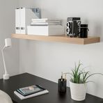 IKEA LACK ayaksız duvar rafı ağartılmış meşe görünümlü - 60383519